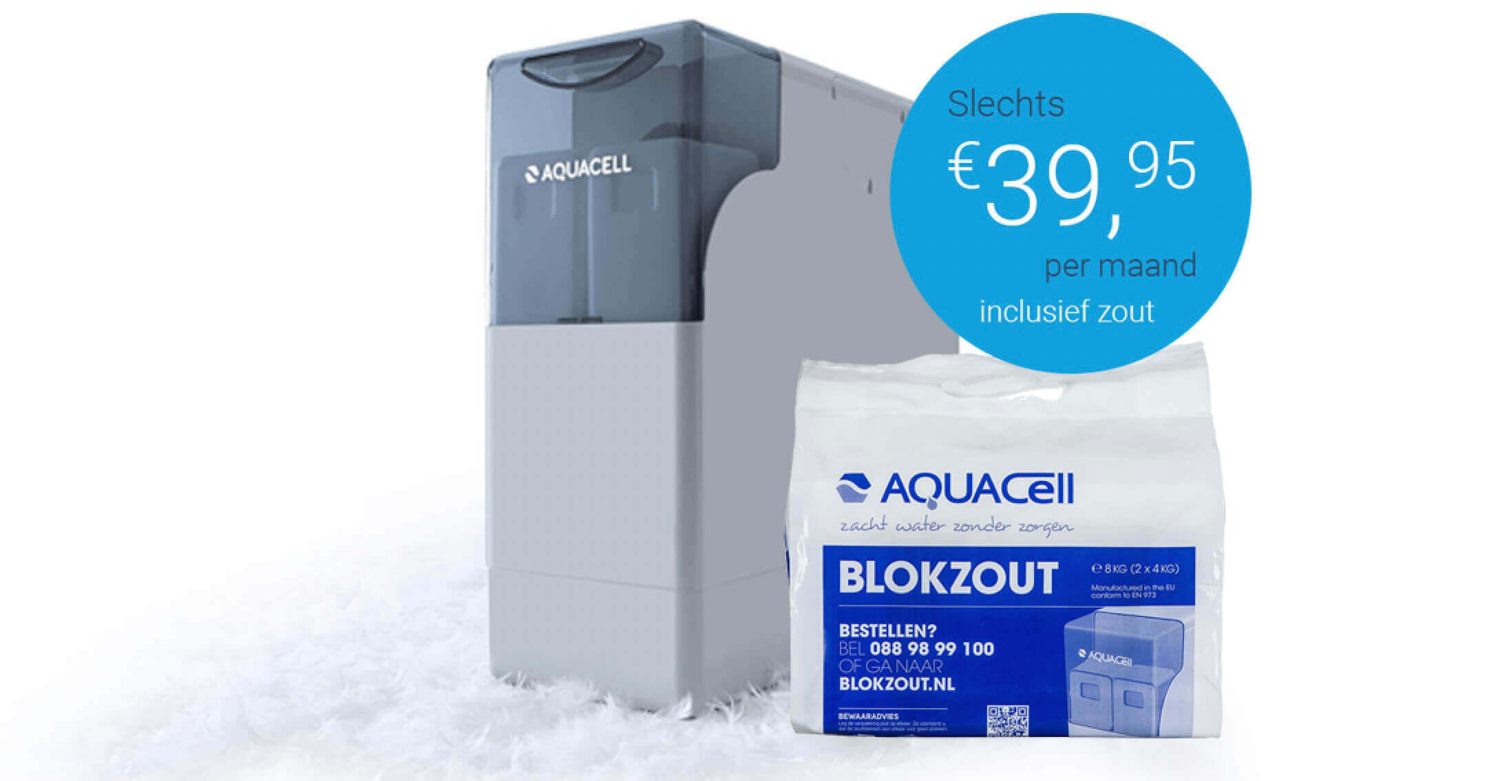 Een AquaCell huren voor maar € 39,95 per maand*