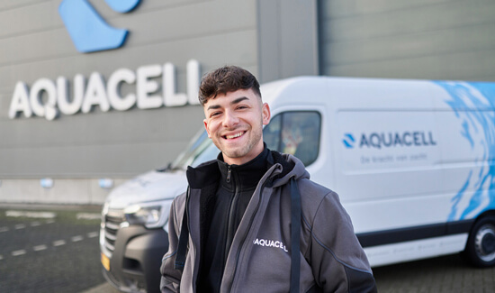 AquaCell medewerker