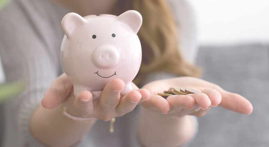 Spaarvarken en geld besparen